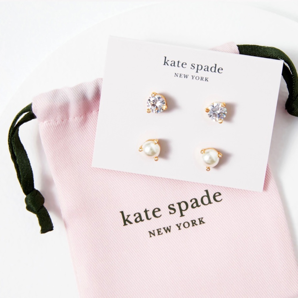 Kate Spade Rise & Shine Stud Earrings - Set Of 2